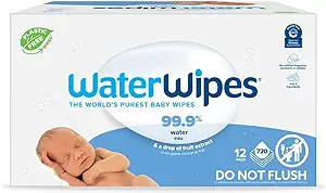 WaterWipes Plastic-Free Original Baby Wipes